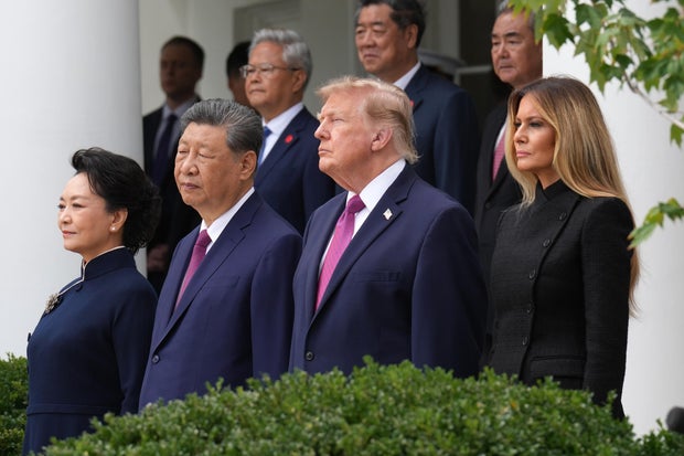 President Trump and China's President Xi Jinping at the White House