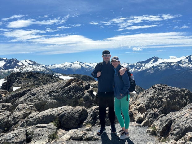 Ryan Goepel and his wife 