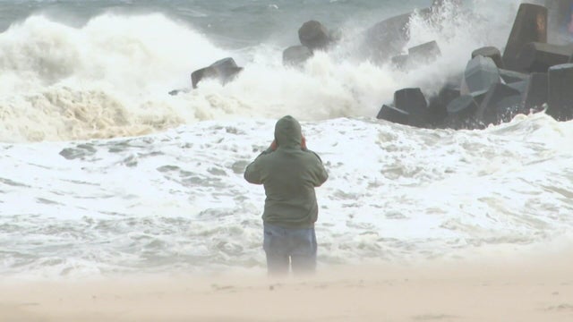 Waves at the Jersey Shore 