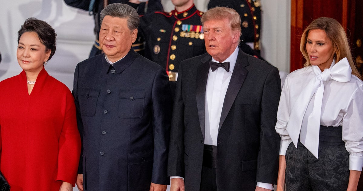 Trump's lavish state dinner for Chinese leader Xi Jinping underway