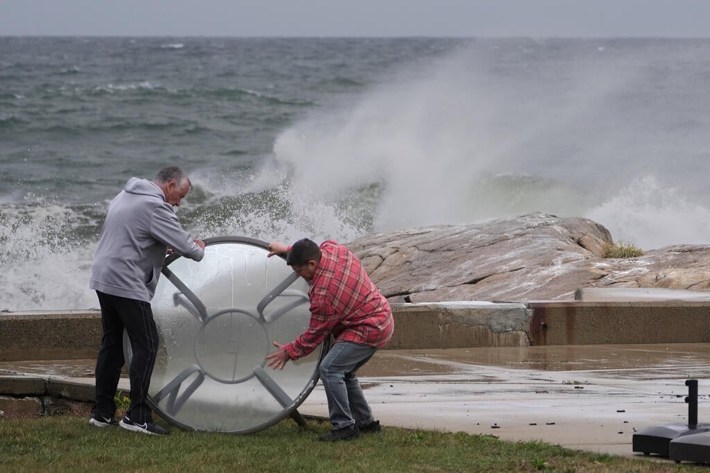 US Massachusetts Extreme Weather Nor'easter