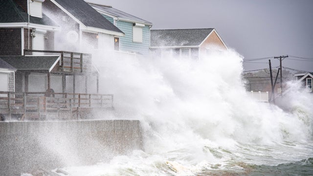 US Massachusetts Extreme Weather Nor'easter 