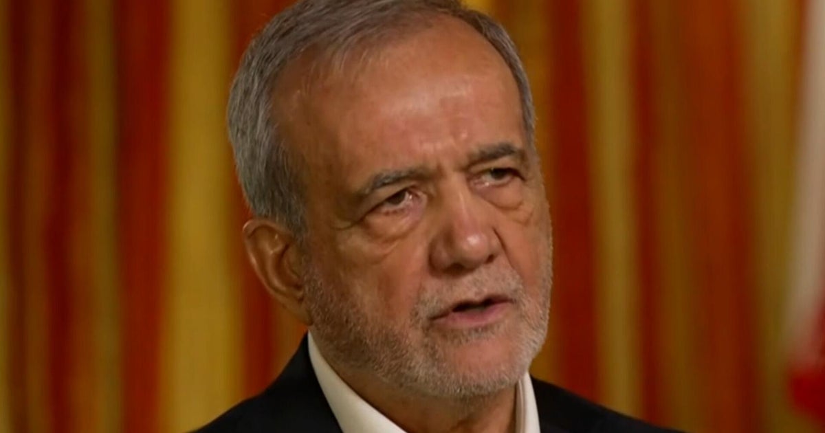Iranian president pushes for new deal with U.S. in CBS News interview