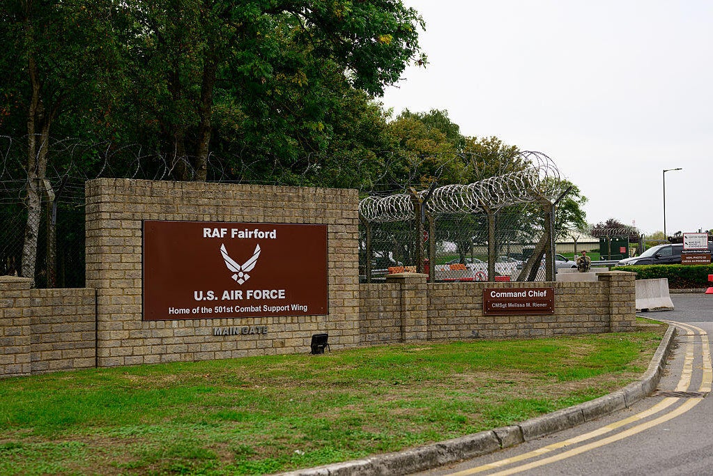 Major Incident Declared Following Evacuation And Arrests Near RAF Fairford 