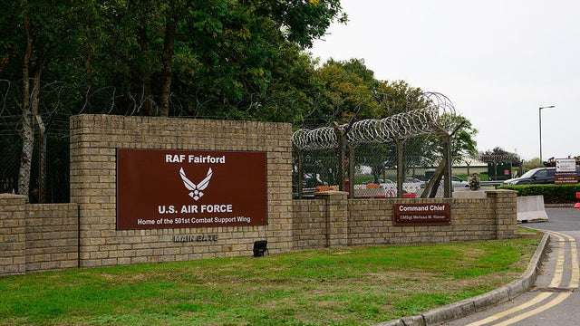 Major Incident Declared Following Evacuation And Arrests Near RAF Fairford 
