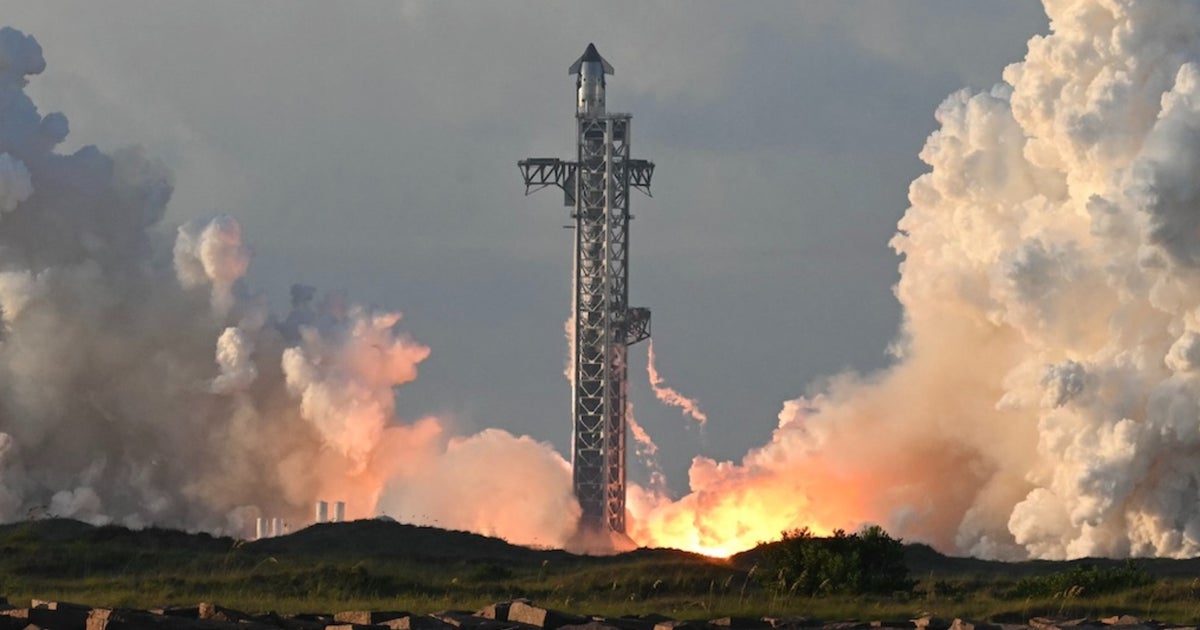 Watch: SpaceX launches giant Starship rocket