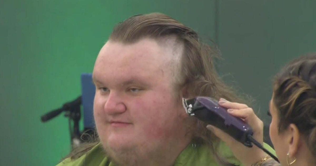 Going bald to support children's cancer efforts - CBS Detroit