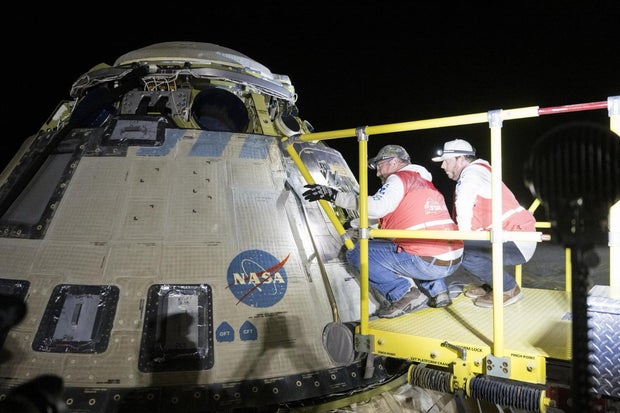 NASA plans unpiloted Starliner test flight after astronauts got stuck at space station in 2024 4 100126-starliner-landing.jpg