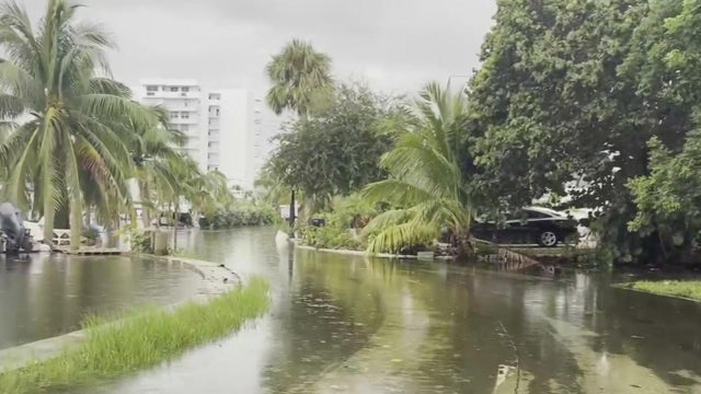 South Florida flooding continues Tuesday due to heavy rain, king tide