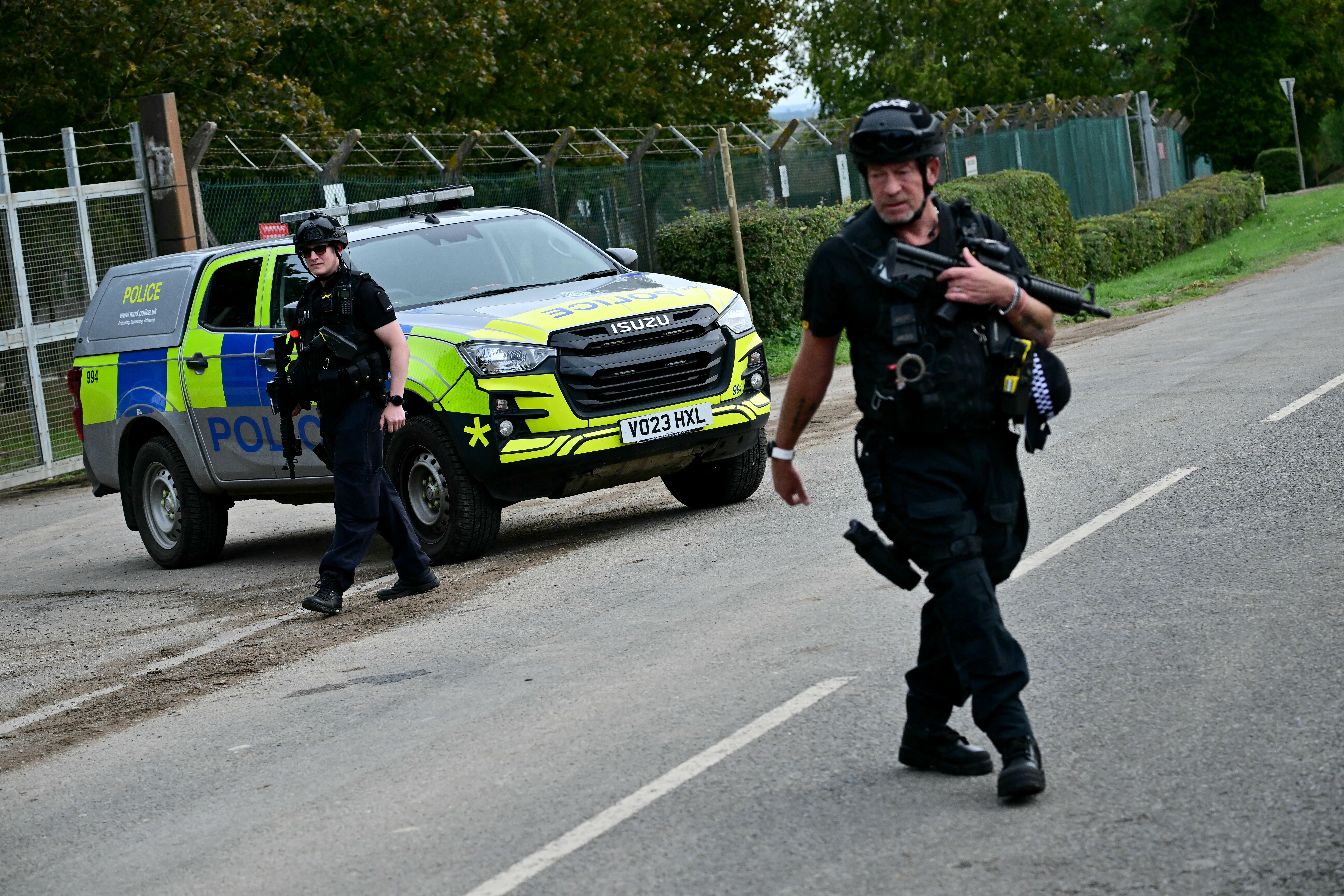 2 men rearrested for alleged spying for Iran in U.K. air base incident