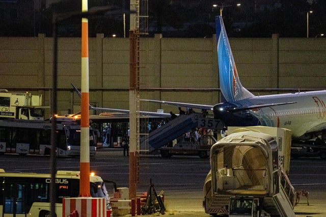 Flydubai flight to Israel forced into emergency landing in Saudi Arabia after pilot allegedly stabbed colleague and tried to crash Boeing 737 Max 8