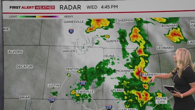 Midweek storms roll into North Texas