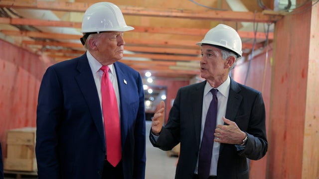 President Trump Visits Federal Reserve 