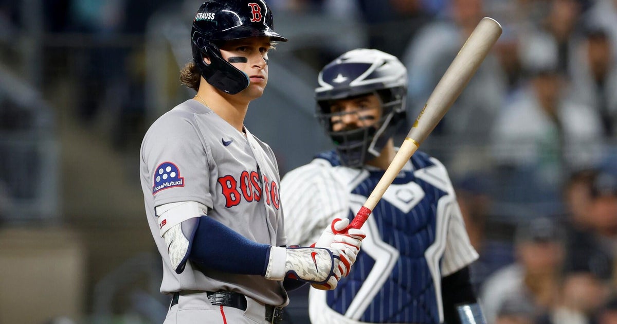 Photo: cbsnews.com Red Sox Remove Roman Anthony From Postseason Roster With Hand Injury