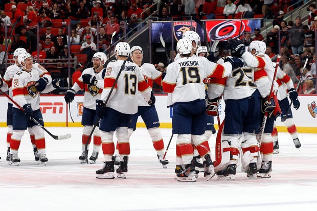 Panthers Hurricanes Hockey