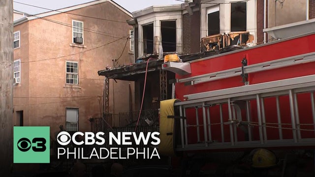 Woman killed after fire sweeps through twin homes in Roxborough section of Philadelphia