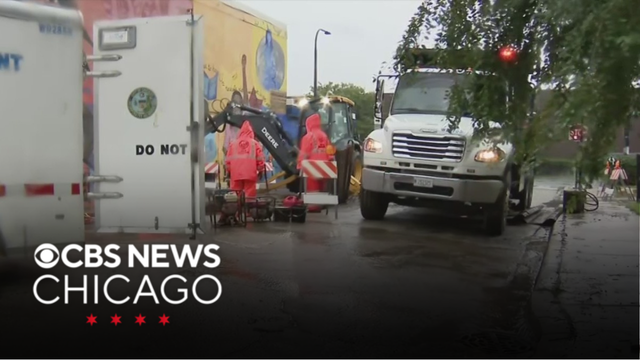 Cleanup underway for homeowners in Pilsen after water main break