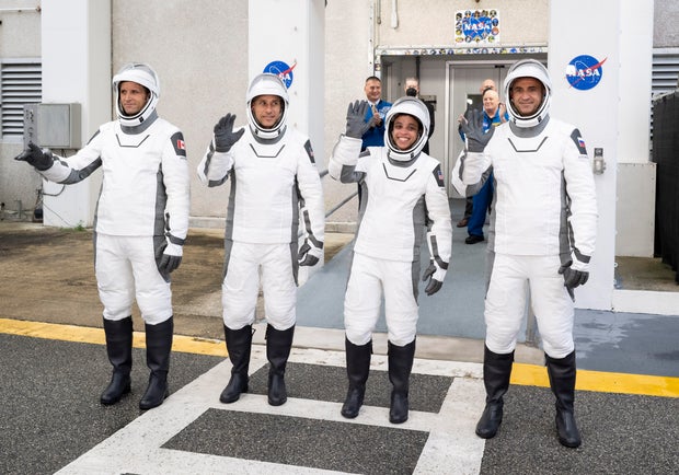 Space-X Crew 13 astronauts
