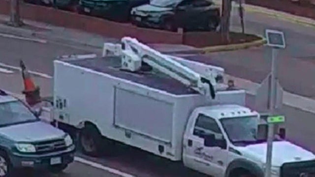 Littleton police ask for help identifying utility truck, suspect driver in hit-and-run