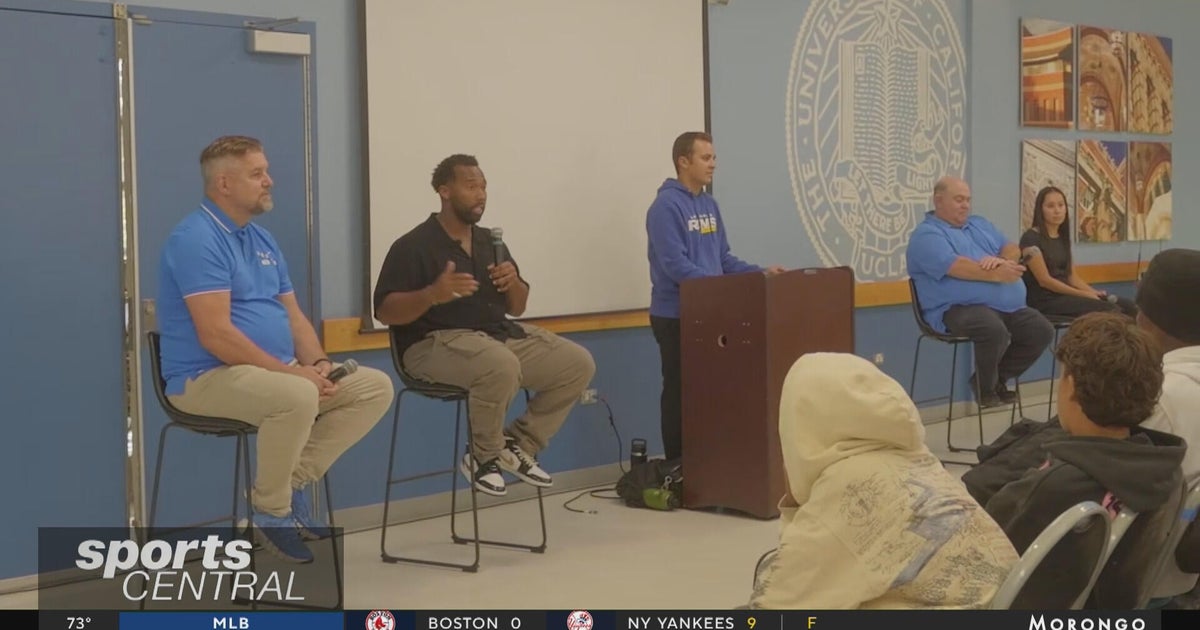 Cam Lynch spearheads UCLA academic challenge program - CBS Los Angeles