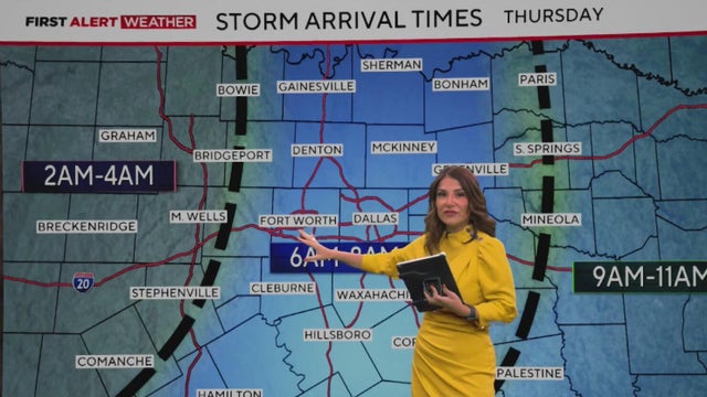 Flash flood threat looms for North Texas morning commute
