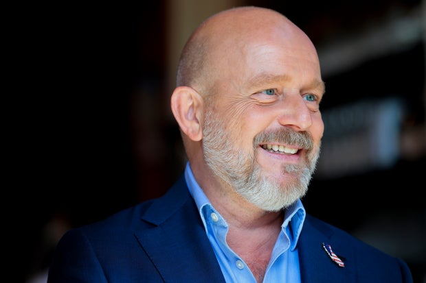 GOP Gubernatorial Candidate Steve Hilton Holds Town Hall In San Francisco 