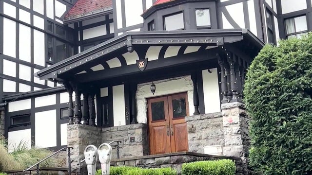The Chi Phi fraternity house at Cornell University 