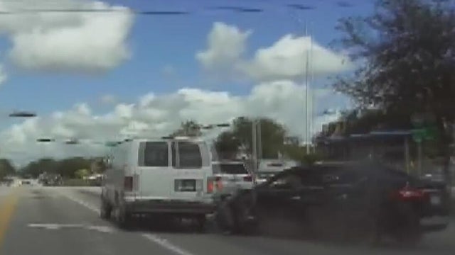 Dashcam video shows wild Miami-Dade police pursuit, PIT maneuvers