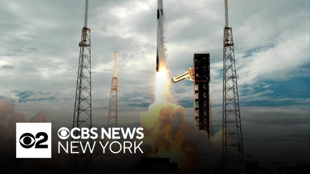 SpaceX launches crew to International Space Station, making history