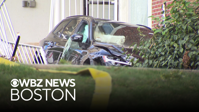Woman killed in crash outside Boston hospital