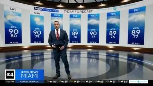 South Florida to see a sunny weekend in the forecast after rounds of rain