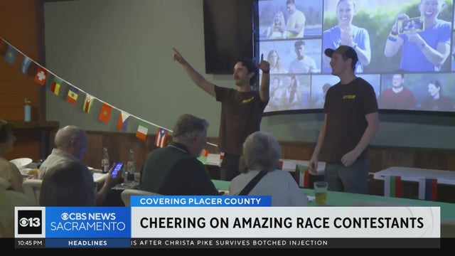 "The Amazing Race" watch party held in Placer County to cheer on local competitors
