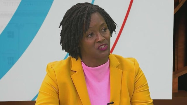 Angie Nixon responds to JD Vance's comments that she should "leave America" due to her politics