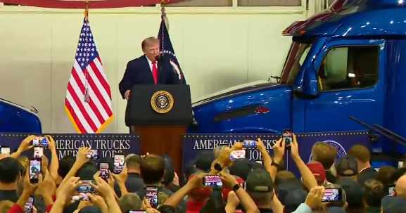 cbsnews.com - Jack  Fink - Trump promotes Paxton for Senate and economic policy during second visit to DFW region in three weeks