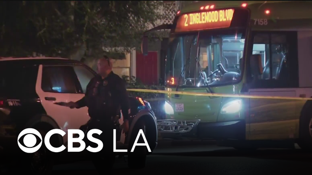LAPD arrests suspect in connection with the deadly shooting of a Culver City bus driver
