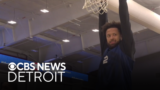 Detroit Pistons hold open practice at Wayne State