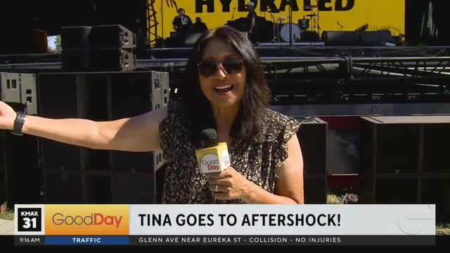 Tina Goes to Aftershock!