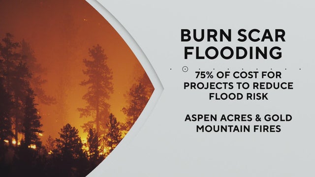 Colorado Gov. Jared Polis announces support for flood risk reduction near wildfires
