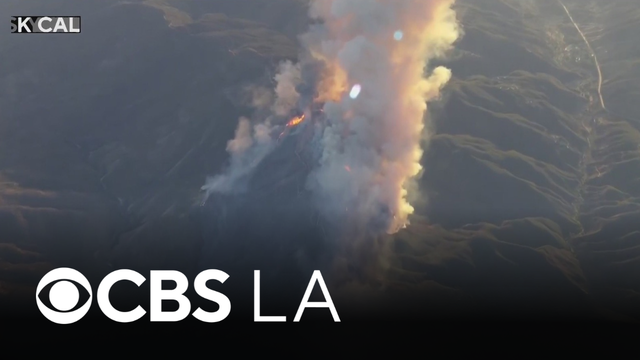 Evacuation orders and warnings issued for Bouquet Fire burning near Castaic
