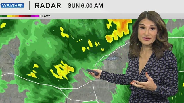 Beautiful weather ahead for North Texas after more Sunday showers