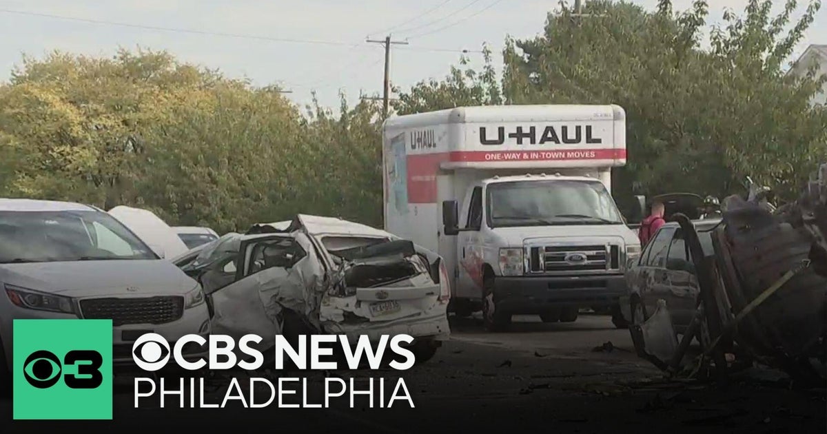 Delaware County crash leaves 1 dead, several others injured - CBS ...