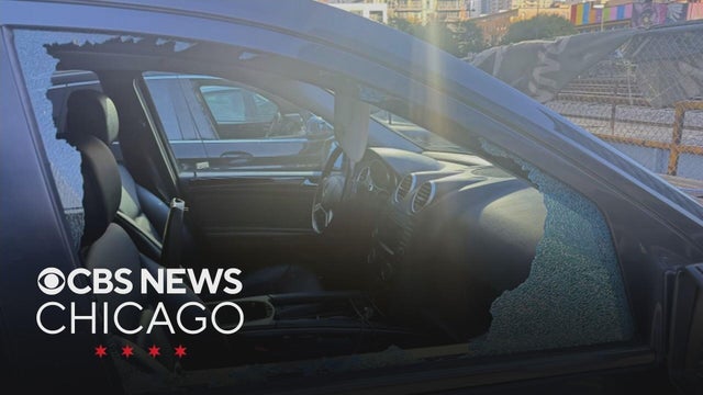 Residents frustrated after car windows damaged, shattered in West Loop parking lot