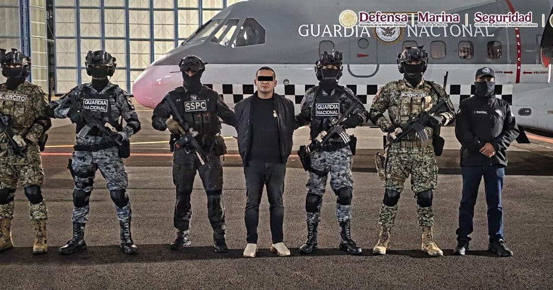 Предполагаемият водач на картел Jalisco и контрабандист на гориво, наречен „Резервоарът“, е арестуван в Мексико