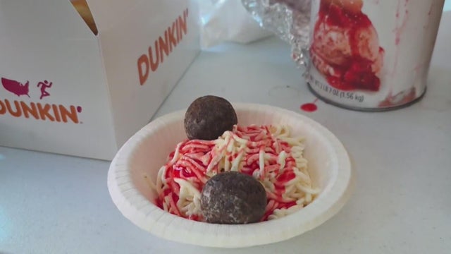 Spaghetti ice cream offers a unique German dessert at Pittsburgh's Oktoberfest celebration