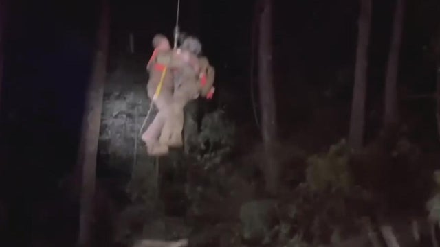 Lost hiker rescued from steep ravine in North Georgia