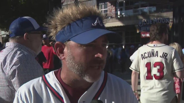 Braves fans pack the battery with sights on big win against Dodgers