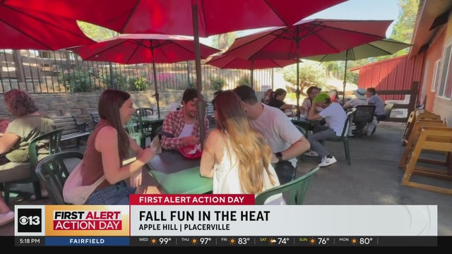 Summer-like heat isn&rsquo;t stopping fall fun at Apple Hill