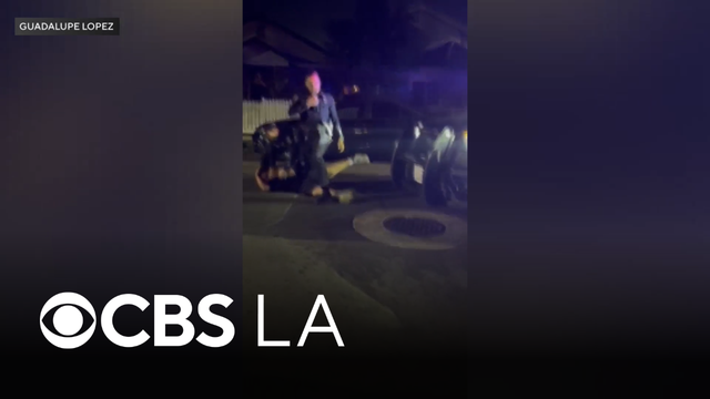 Residents demand accountability after video shows Santa Ana officer beating a man