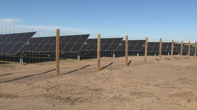Colorado's newest solar garden consists of 40 acres of solar panels in Aurora