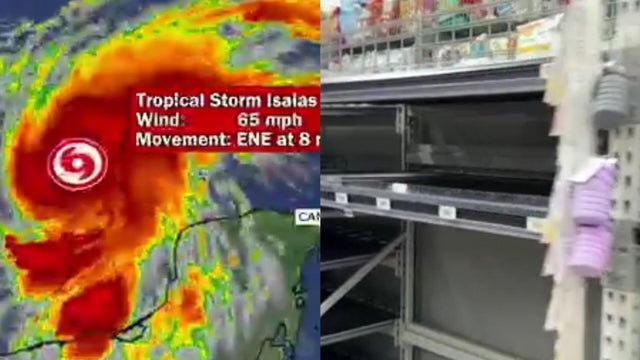Tropical storm intensifies off Gulf Coast
